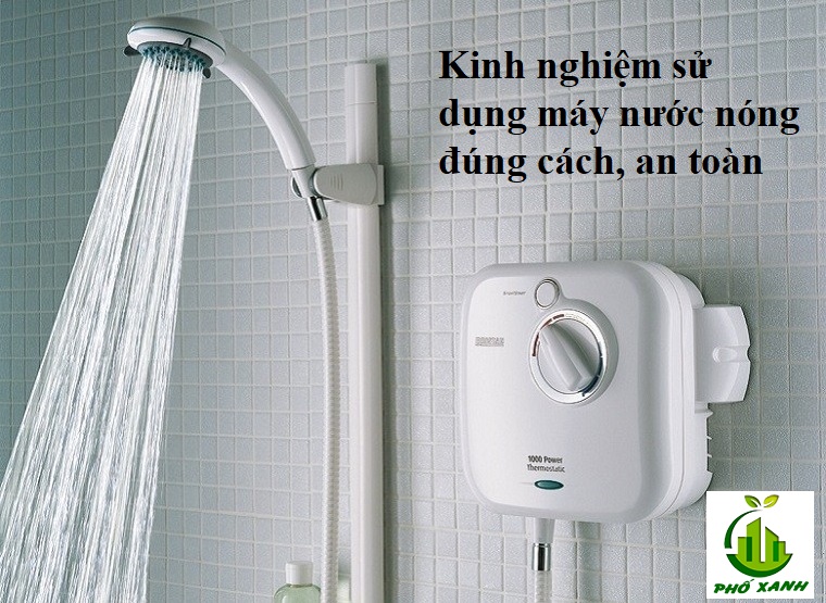 Kinh nghiệm sử dụng máy nước nóng đúng cách, an toàn | Báo Dân trí