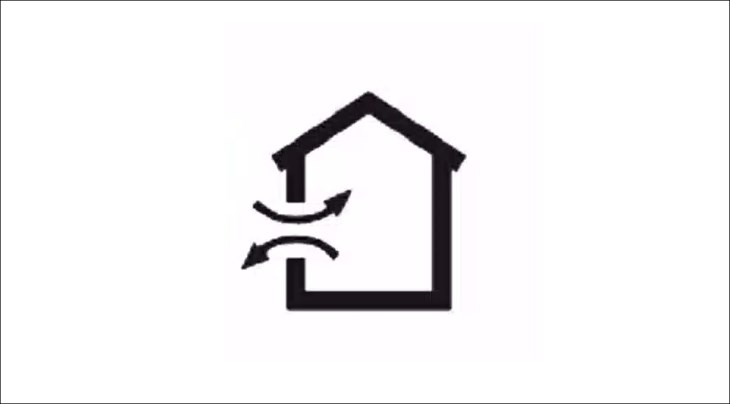 Ký hiệu ngôi nhà trên remote máy lạnh