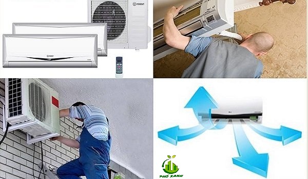 tháo lắp máy lạnh Quận 6 - Điện Lạnh Phố Xanh