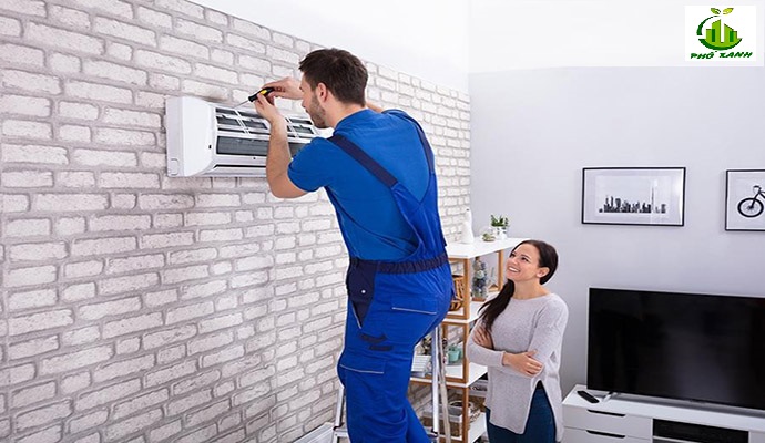 tháo lắp máy lạnh quận Tân Bình