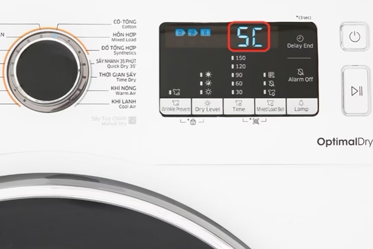Lỗi 5C Máy Giặt Samsung 