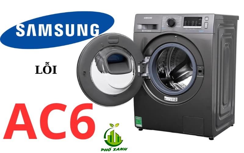 Lỗi AC6 Máy Giặt Samsung - Nguyên Nhân, Cách Khắc Phục