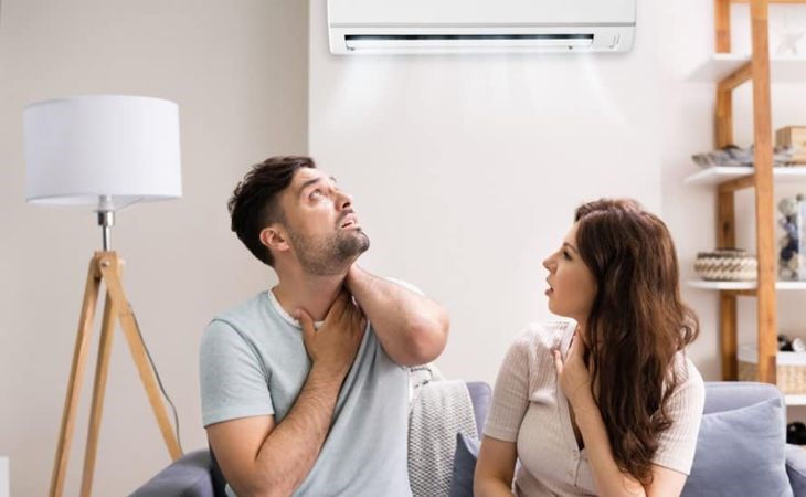 Máy lạnh làm mát kém hiệu quả là một trong những dấu hiệu chứng tỏ cảm biến có vấn đề