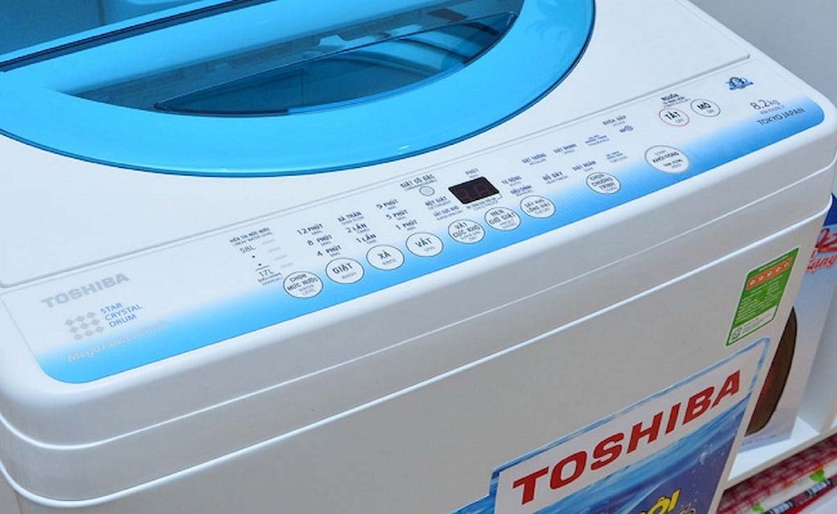 lỗi E64 máy giặt toshiba 