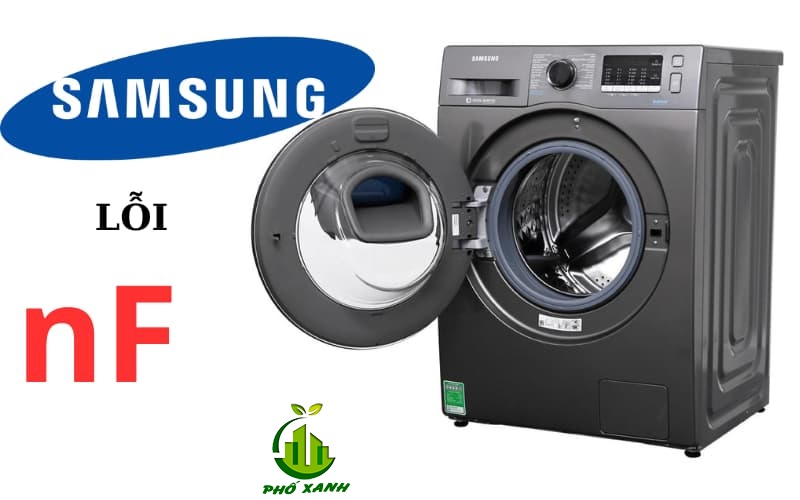 Lỗi nF máy giặt Samsung - Nguyên nhân và cách khắc phục nhanh chóng