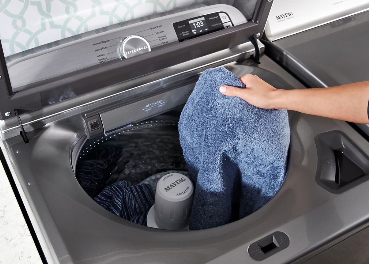 Lưu ý khi sử dụng máy giặt cửa trên để bền và sạch hơn