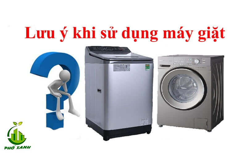 Những lưu ý sử dụng máy giặt để không bị hư