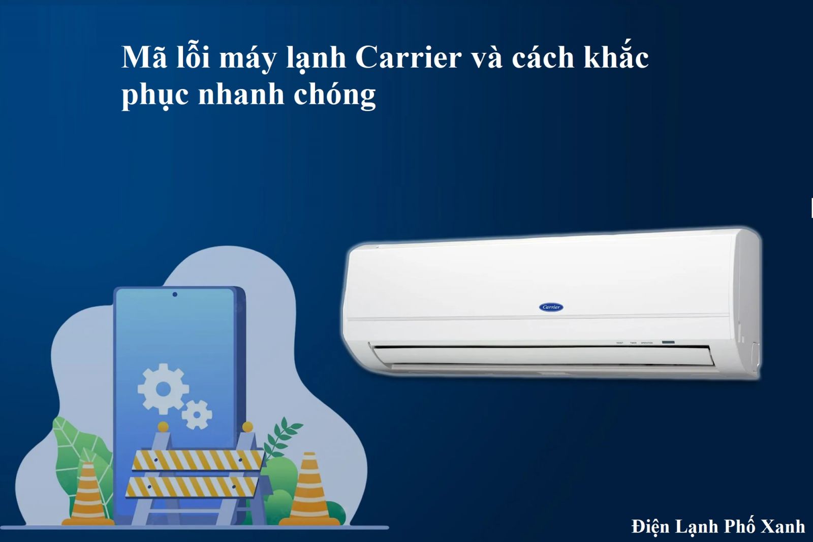 ma loi may lanh carrier