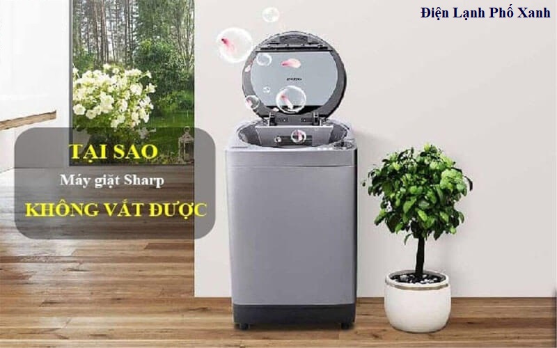 máy giặt sharp không vắt được Điện lạnh Phố Xanh