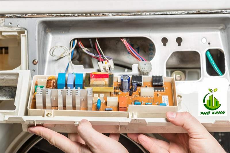 Nguyên nhân, dấu hiệu máy giặt bị hư board mạch và cách sửa thế nào ?