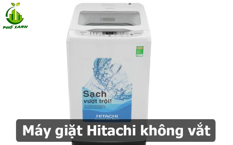 máy giặt hitachi không vắt Điện lạnh Phố Xanh