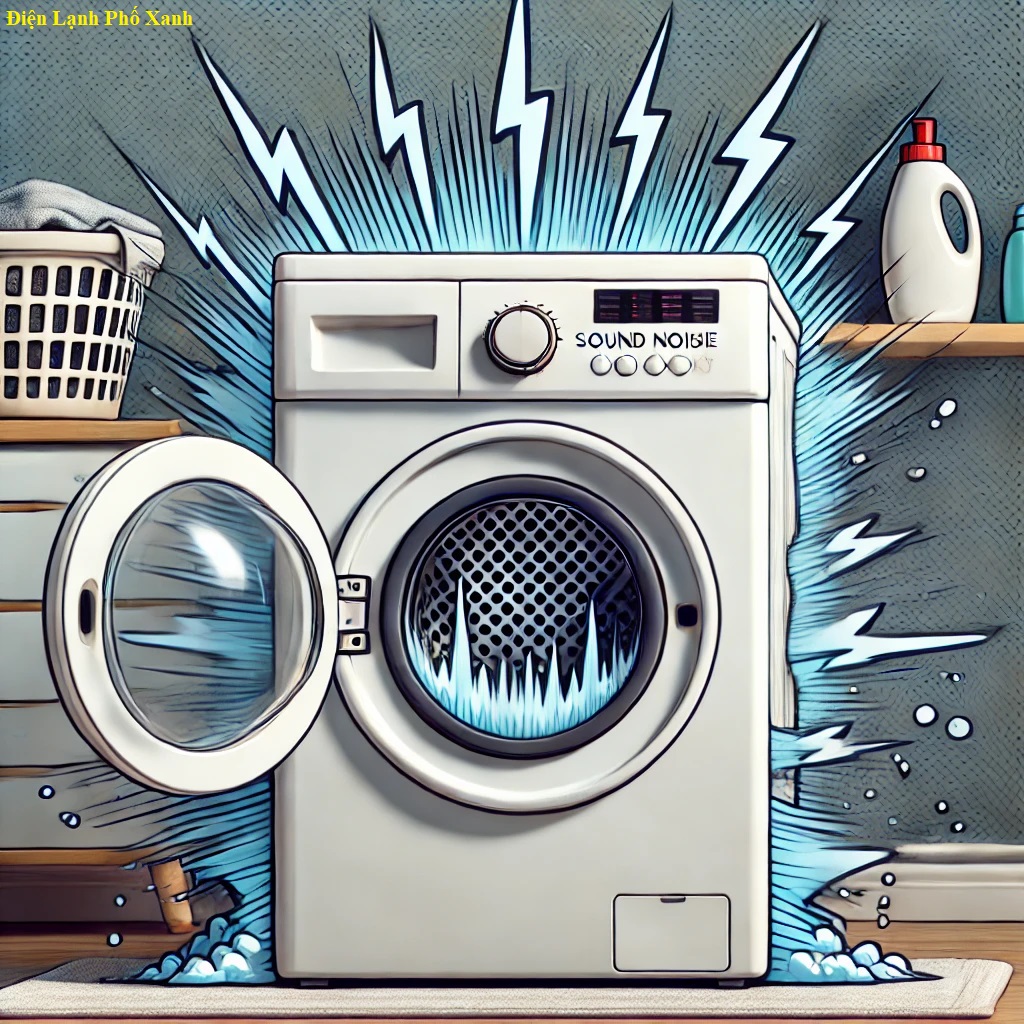 Máy giặt kêu to Điện lạnh Phố Xanh