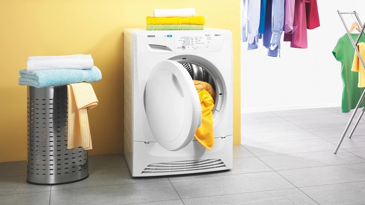 Lắp đặt máy giặt ở vị trí bằng phẳng