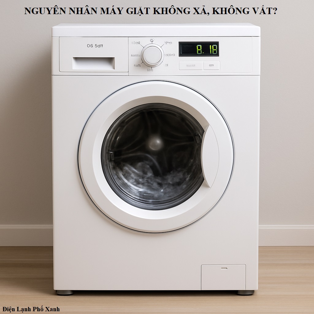 máy giặt không xả và vắt được Điện lạnh Phố Xanh