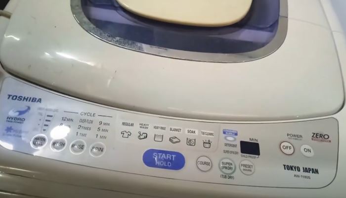 Máy giặt Toshiba báo lỗi EP - Nguyên nhân & Cách khắc phục triệt để