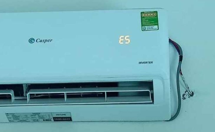 Lỗi E5 thường xuất hiện ở dòng máy lạnh Casper Inverter