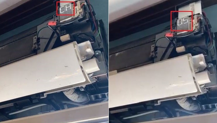 Máy lạnh LG báo lỗi CH05 là lỗi  bo mạch điều khiển ở dàn nóng gặp vấn đề hoặc hư hỏng