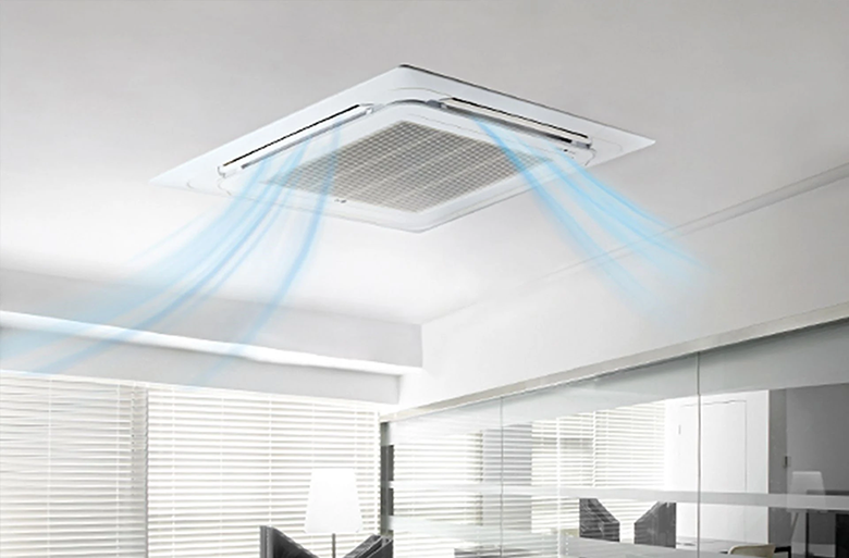 Máy lạnh âm trần chảy nước - Nguyên nhân và cách xử lý