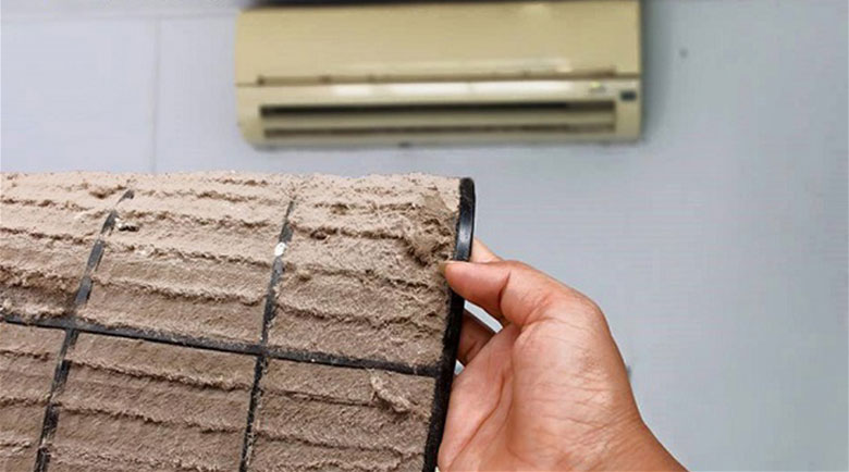 Máy lạnh có mùi ẩm mốc - Không vệ sinh máy lạnh định kỳ