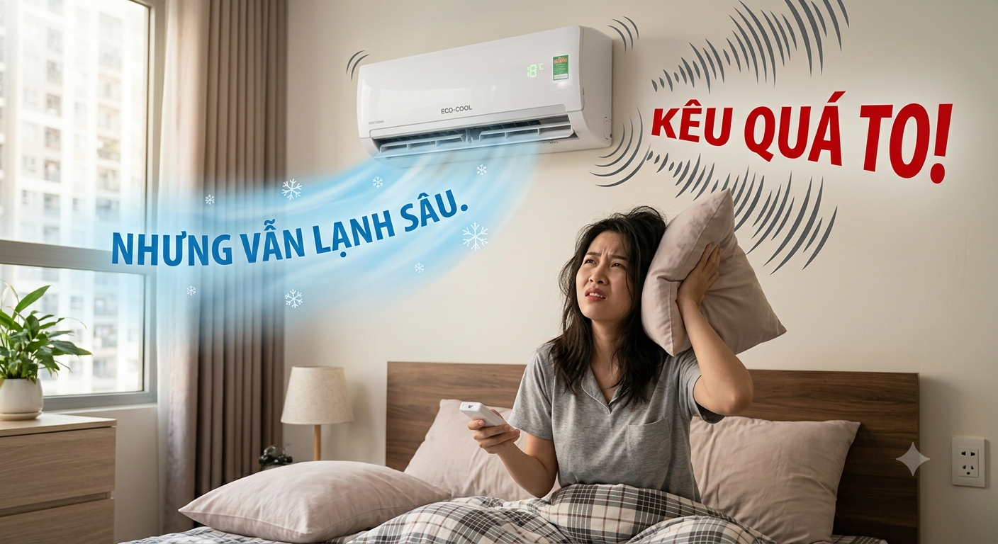 Máy lạnh kêu to - 9 nguyên nhân và cách xử lý