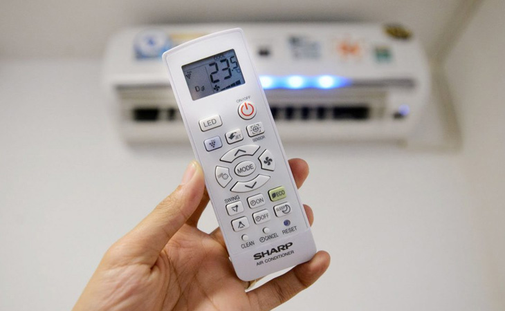 Chỉnh remote sai chế độ làm lạnh trên remote