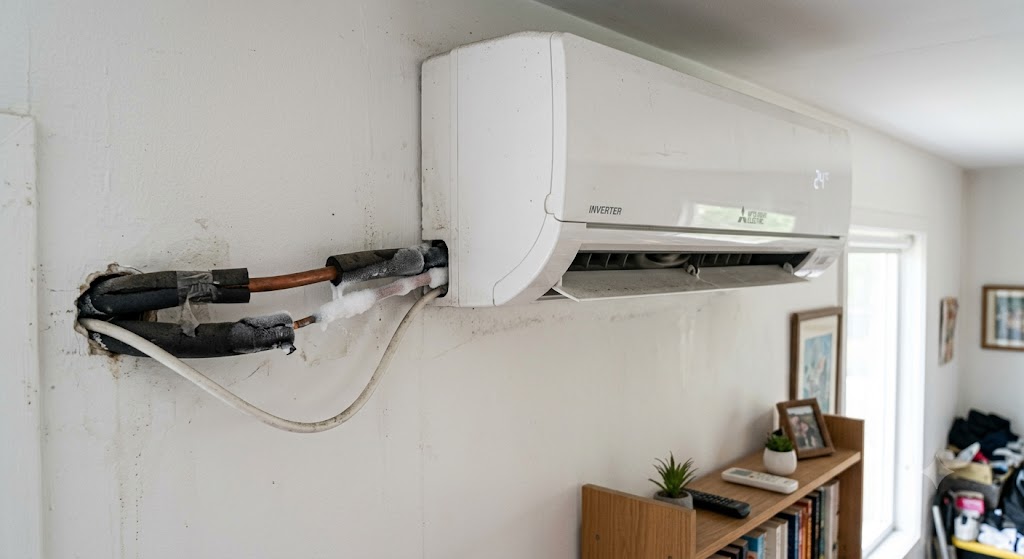 Máy lạnh bị thiếu hoặc rò rỉ gas