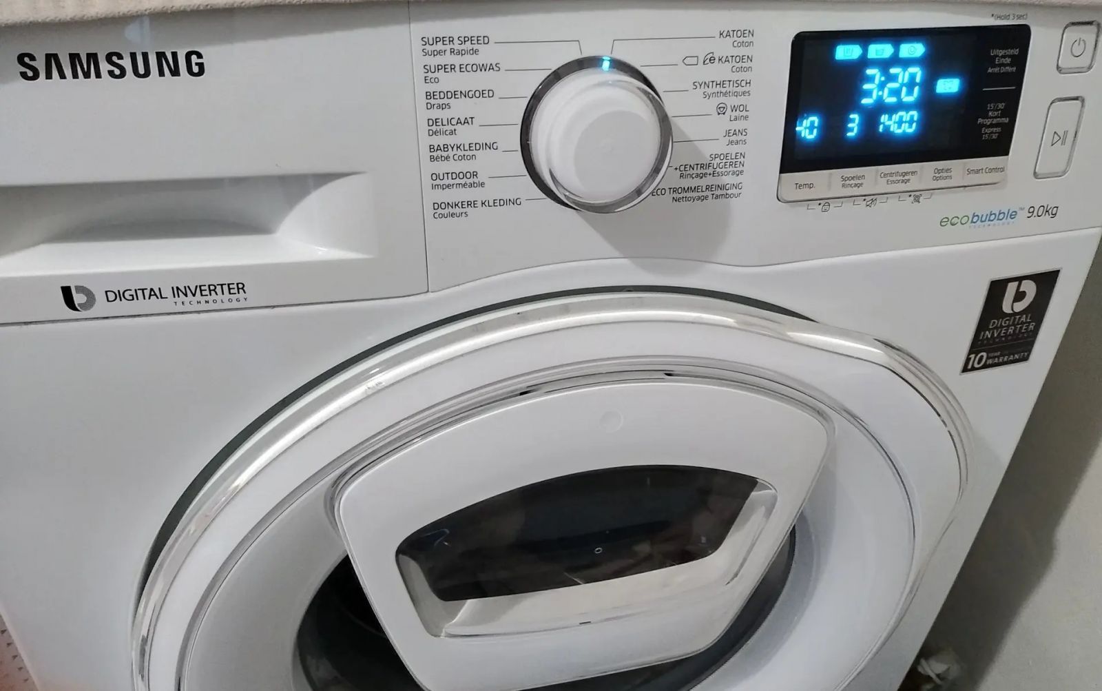 Máy giặt Samsung bị lỗi thời gian? Nguyên nhân & cách khắc phục triệt để
