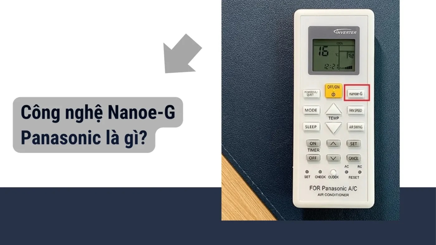 Công nghệ Nanoe-G Panasonic là gì?