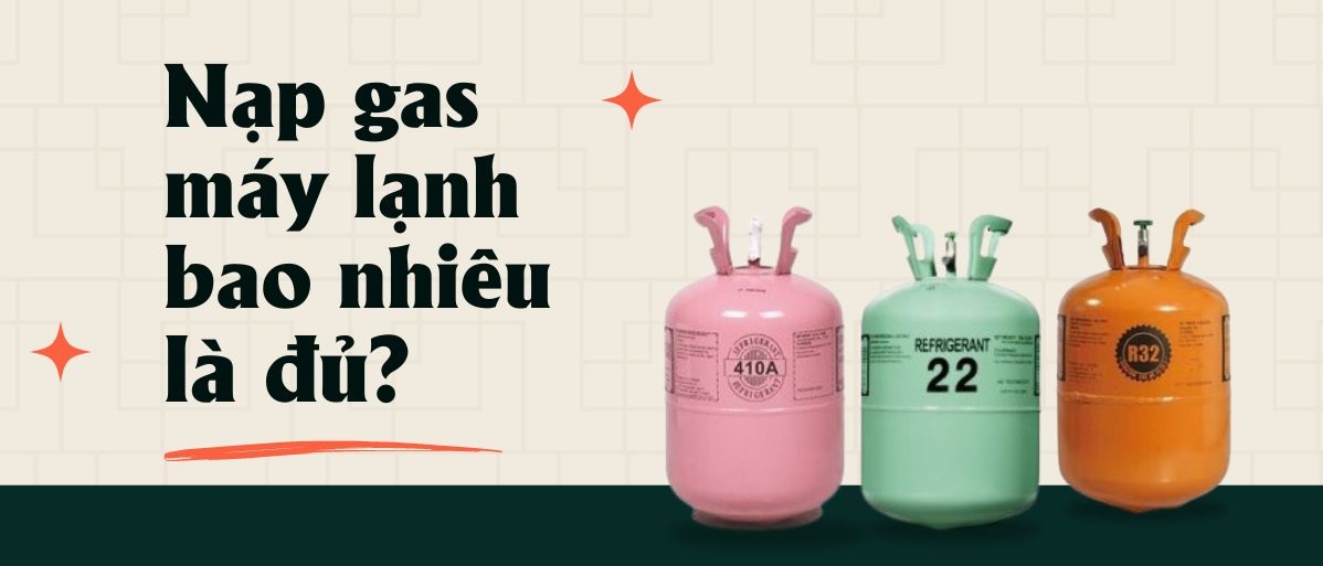 Nạp gas máy lạnh bao nhiêu PSI là đủ?