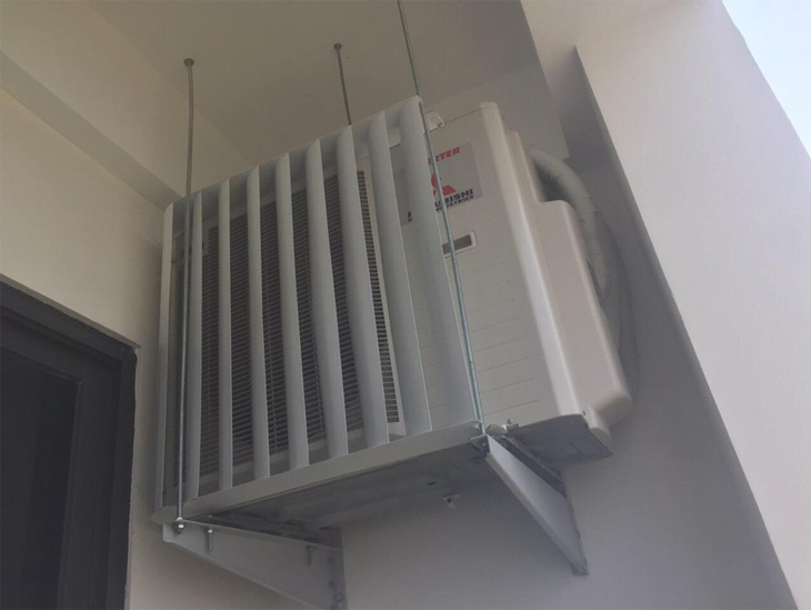 Đặt cục nóng máy lạnh ở nơi thoáng mát