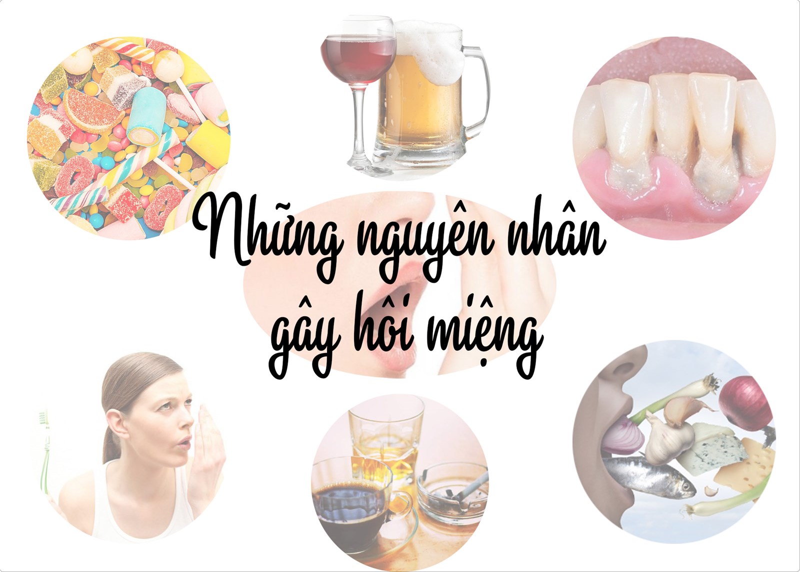 Nguyên nhân gây hôi miệng và cách trị hôi miệng tại nhà