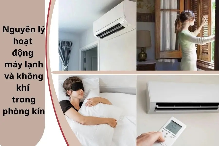 Phòng kín máy lạnh có thiếu oxy không? Cách xử lý