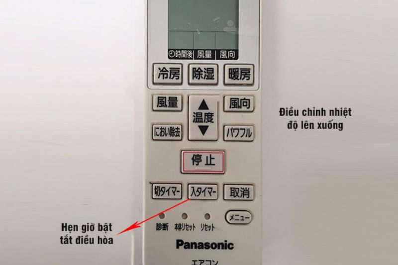 hẹn giờ máy lạnh nội địa