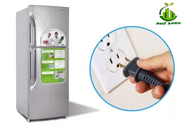 Những lưu ý khi rút điện và cắm lại tủ lạnh