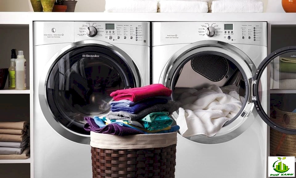 Cách sử dụng máy giặt và máy sấy