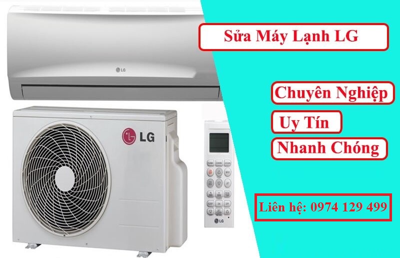 sửa điều hòa lg