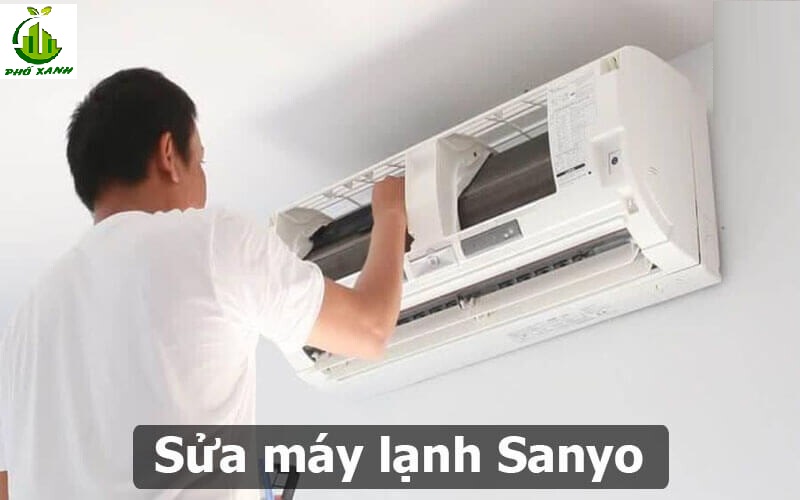Sửa máy lạnh Sanyo tại nhà