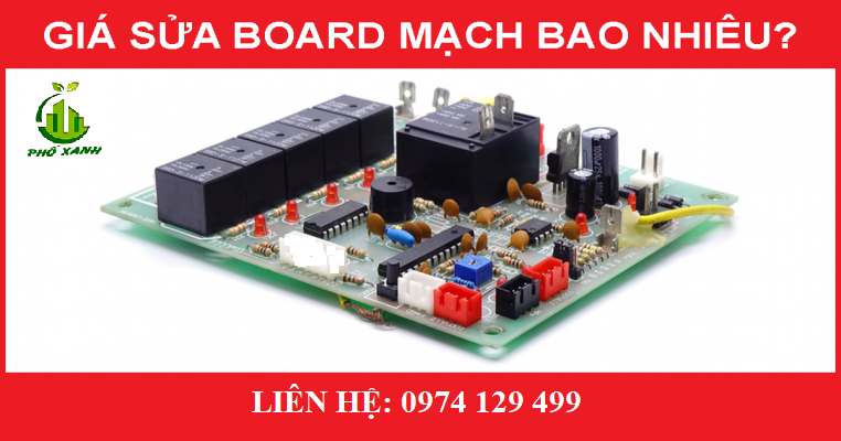 Giá sửa board mạch máy lạnh, máy giặt, tủ lạnh