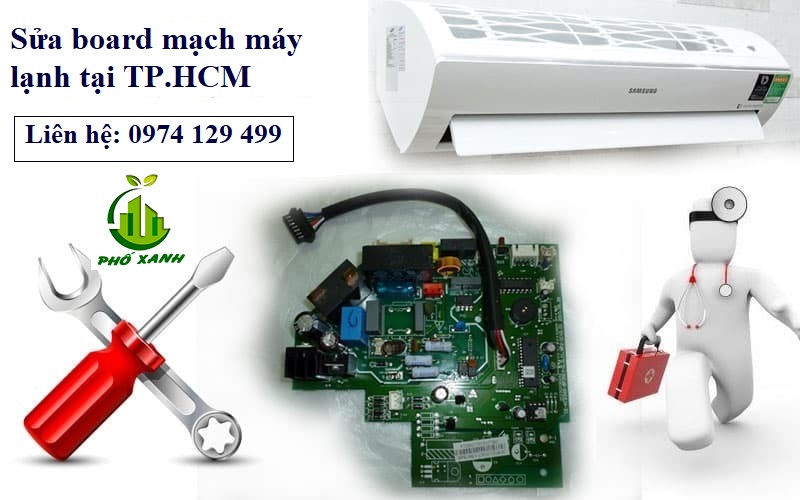 Sửa board mạch máy lạnh tại TP.HCM