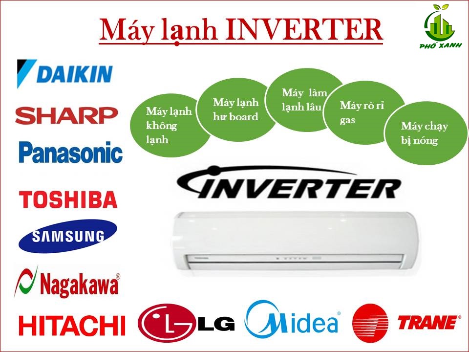 Dịch vụ sửa máy lạnh inverter uy tín tại Điện Lạnh Phố Xanh