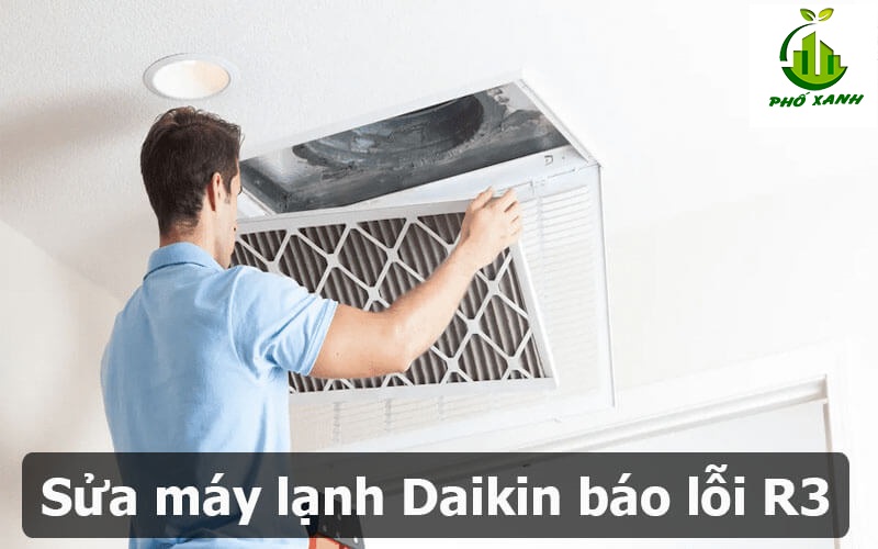 Nguyên nhân và cách sửa lỗi R3 máy lạnh Daikin