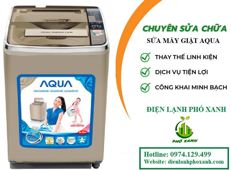 Sửa máy giặt Aqua