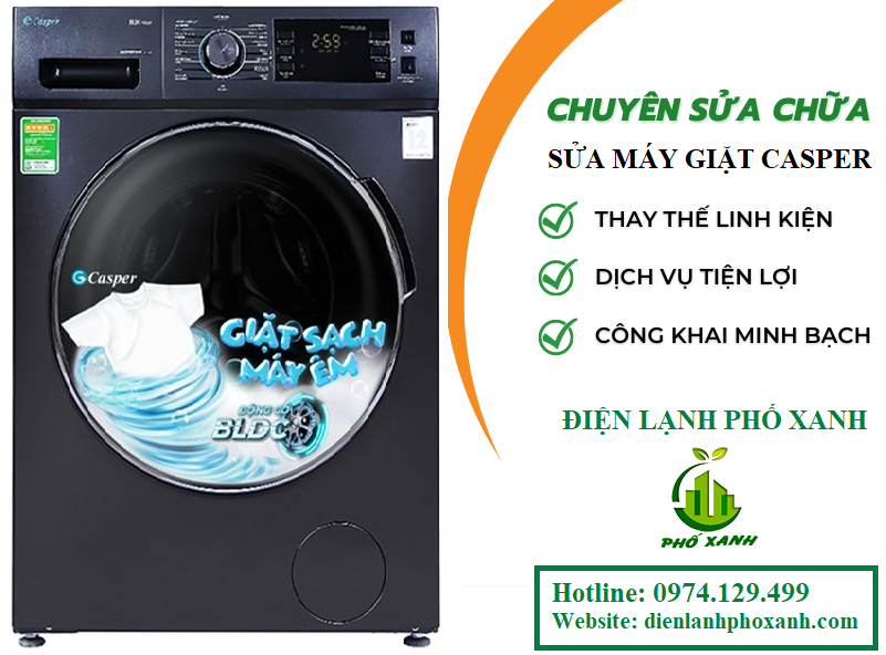 Sửa máy giặt Casper