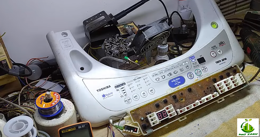 Sửa máy giặt Toshiba mất nguồn tại TP.HCM
