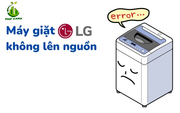 Sửa máy giặt LG không lên nguồn
