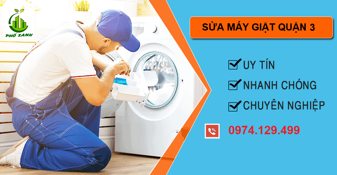 Sửa máy giặt tại Quận 3