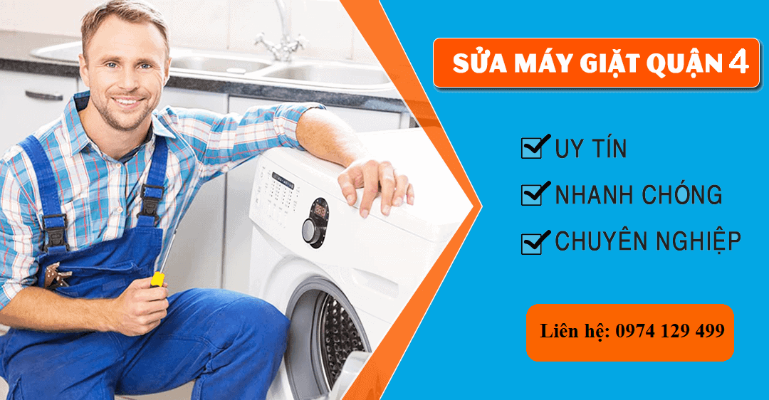 Sửa máy giặt tại nhà quận 4