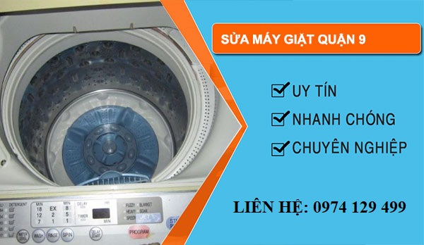 Dịch vụ sửa máy giặt chung cư quận 9