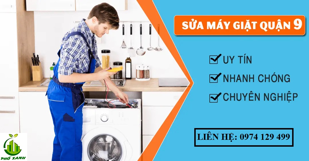Dịch vụ sửa máy giặt tại nhà Quận 9