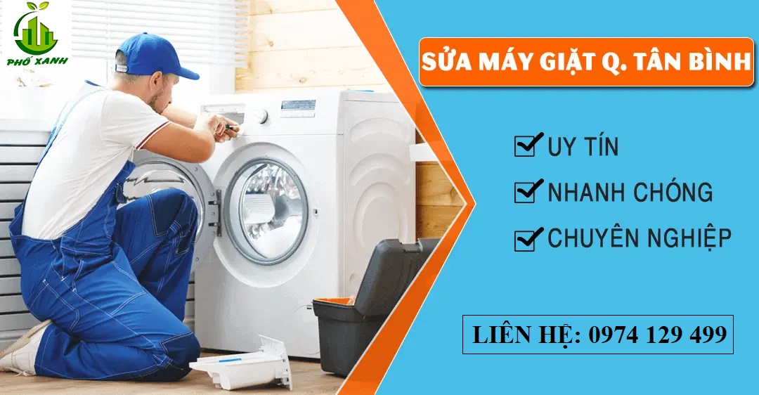 Sửa máy giặt quận Tân Bình